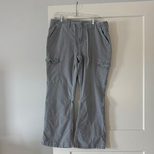 American Eagle Outfitters Light Blue Wide Leg Jeans